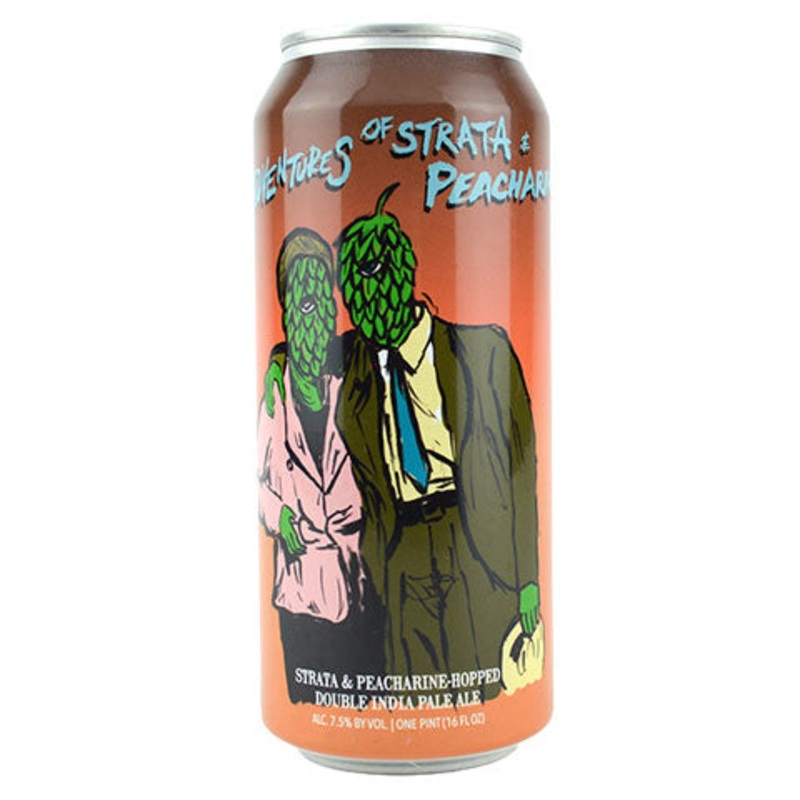 Hop Butcher The Adventures of Strata & Pecharine DIPA 16OZ SINGLE CAN