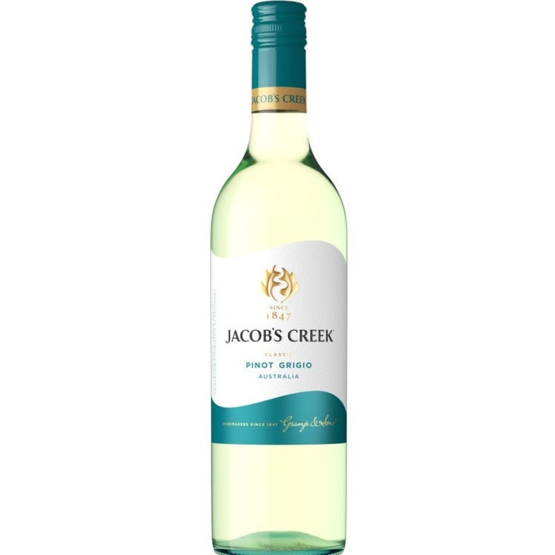 JACOB’S CREEK PINOT GRIGIO CLASSIC AUSTRALIA 750ML 750ML