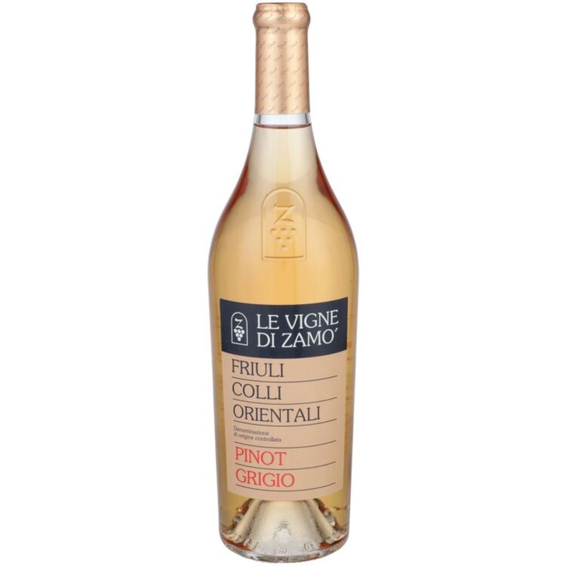 LE VIGNE DI ZAMO PINOT GRIGIO RAMATO FRIULI 2020 750ML 750ML