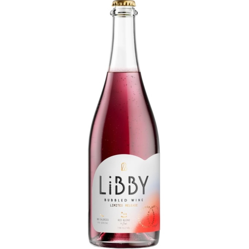 Libby Sparkling Red Blend No 1 Bubbled Wine American 750ML 750ML