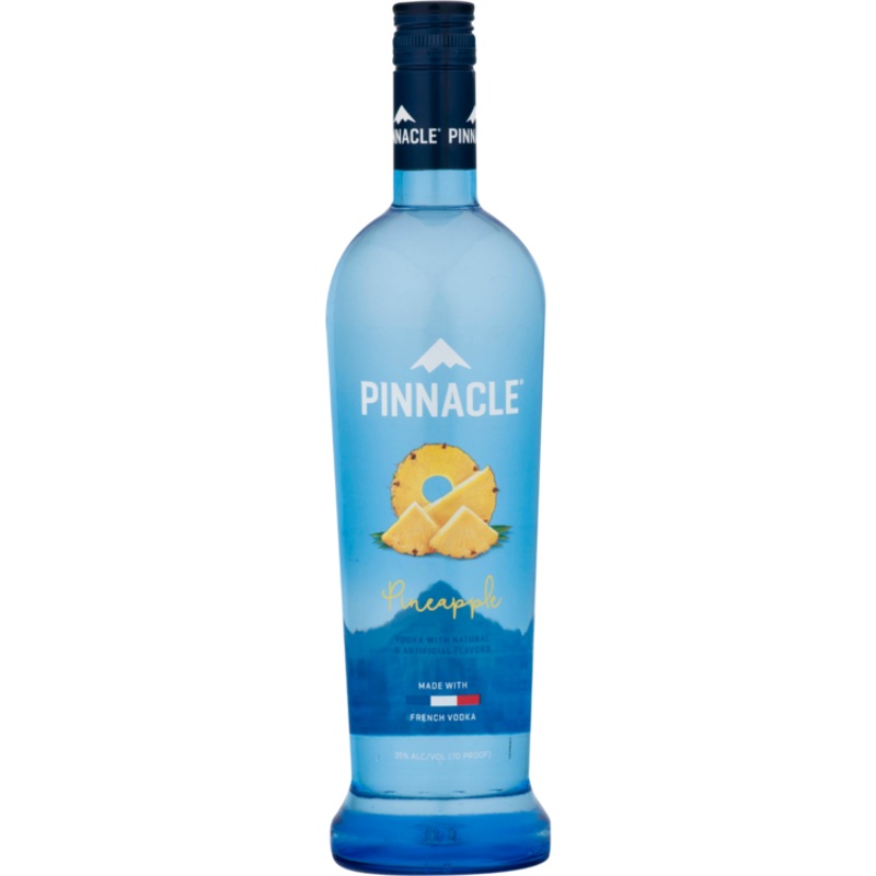 PINNACLE PINEAPPLE FLAVORED VODKA 60 750ML 750ML