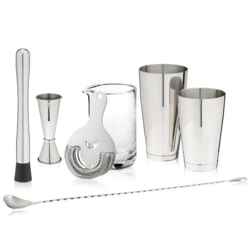 7Piece Stainless Steel Bar Essential Set