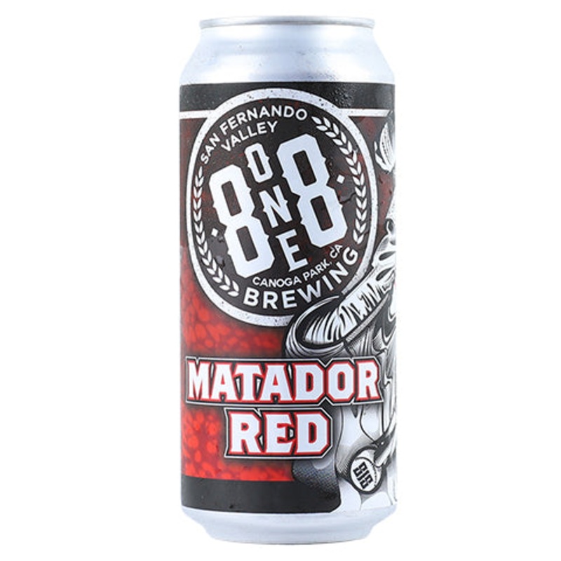 8one8 Matador Red Ale 16OZ SINGLE CAN