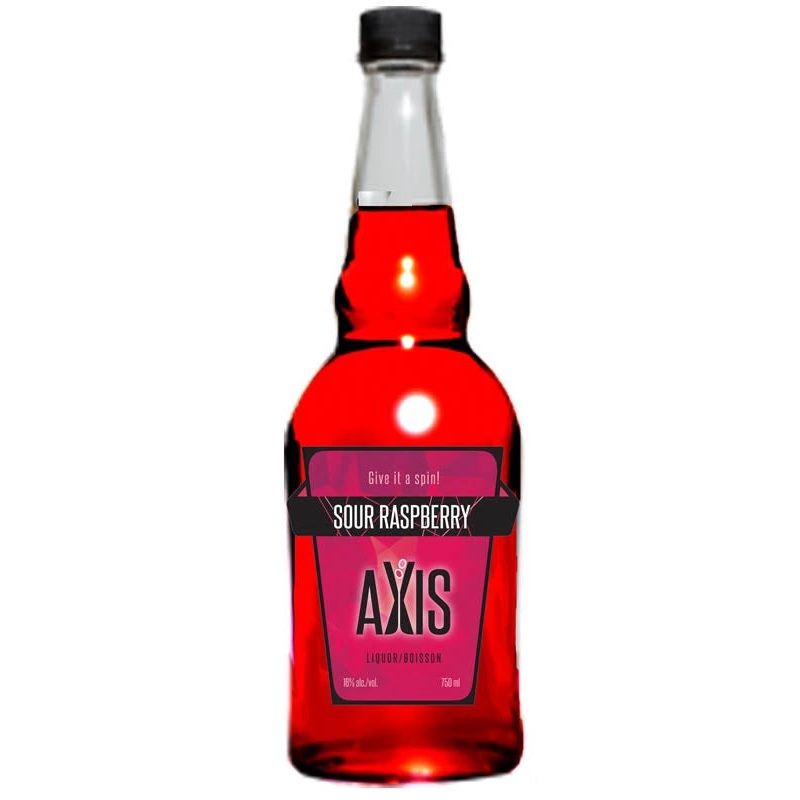 AXIS SOUR RASPBERRY LIQUEUR 750ML @ Signal Hill [1009174] 750 ml