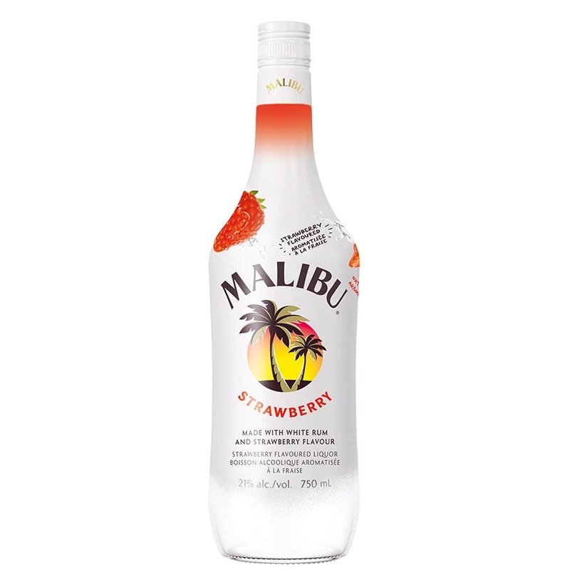 MALIBU STRAWBERRY RUM 750ML @ Sage Hill [1057690] 750 ml