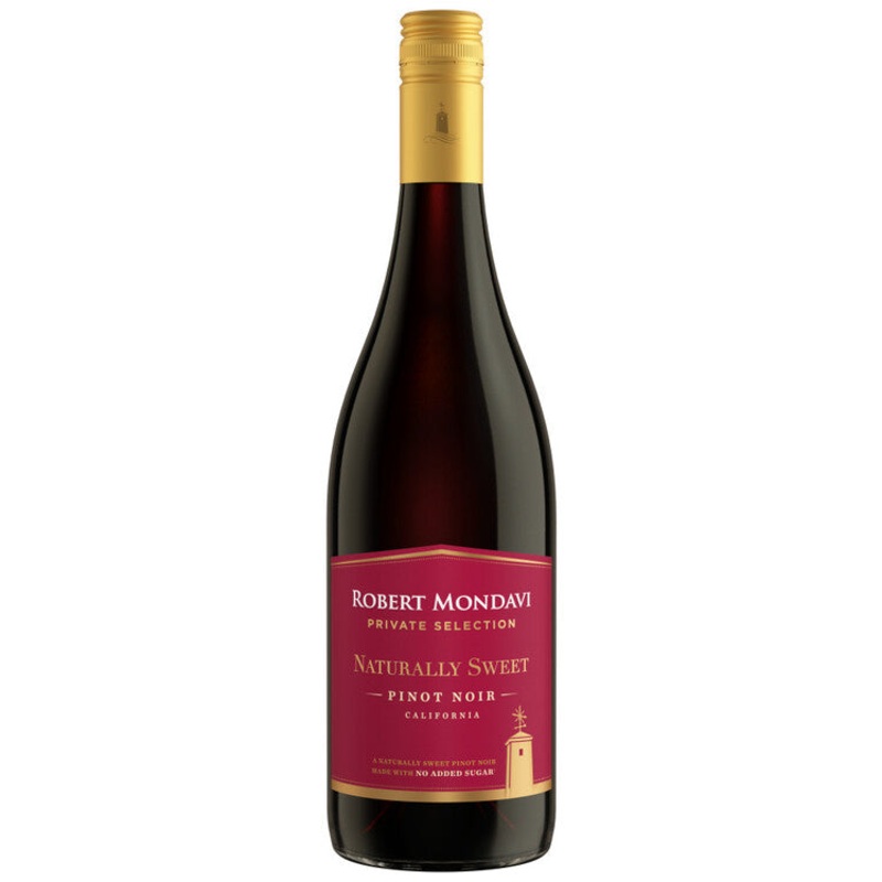 ROBERT MONDAVI PRIVATE SELECT PINOT NOIR NATURALLY SWEET CALIFORNIA 750ML 750ML