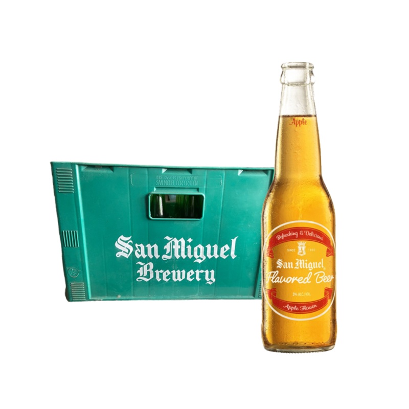 San Miguel Flavored Beer Apple Bottle 330ml x24