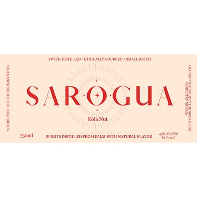 Sarogua Kola Nut 750ML BTL