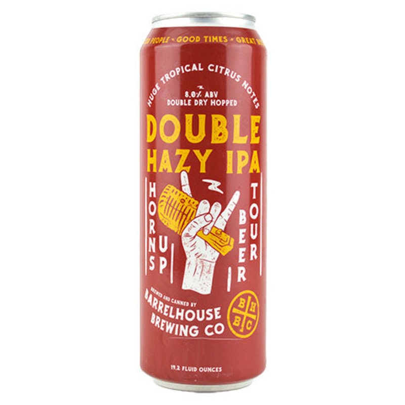 Barrelhouse Double Hazy IPA 19.2OZ SINGLE CAN