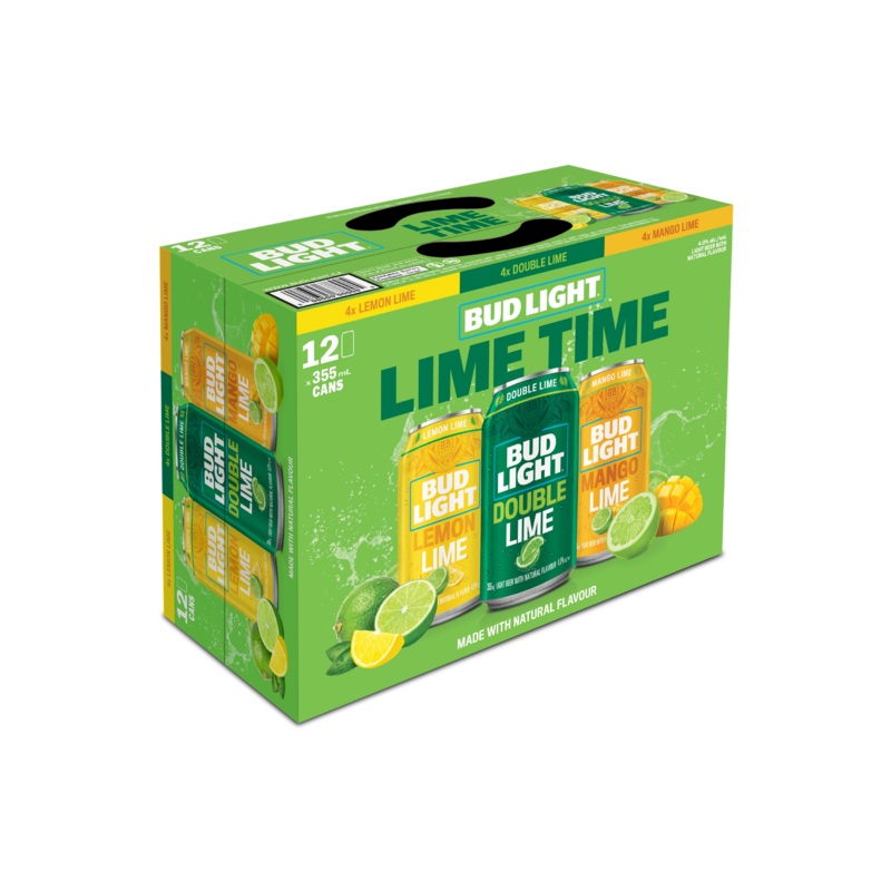 BUD LIGHT LIME TIME MIXER 355ML 12PK CAN @ Windermere [1056114] 4260 ml