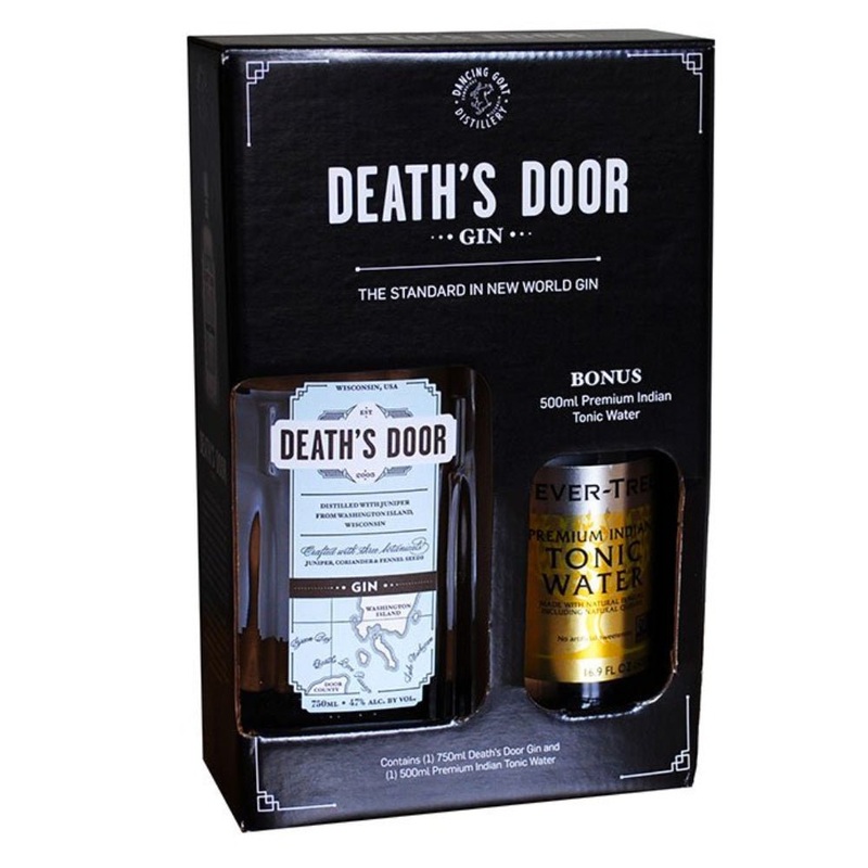 Death’s Door Gin Gift Set With Premium Indian Tonic Water.