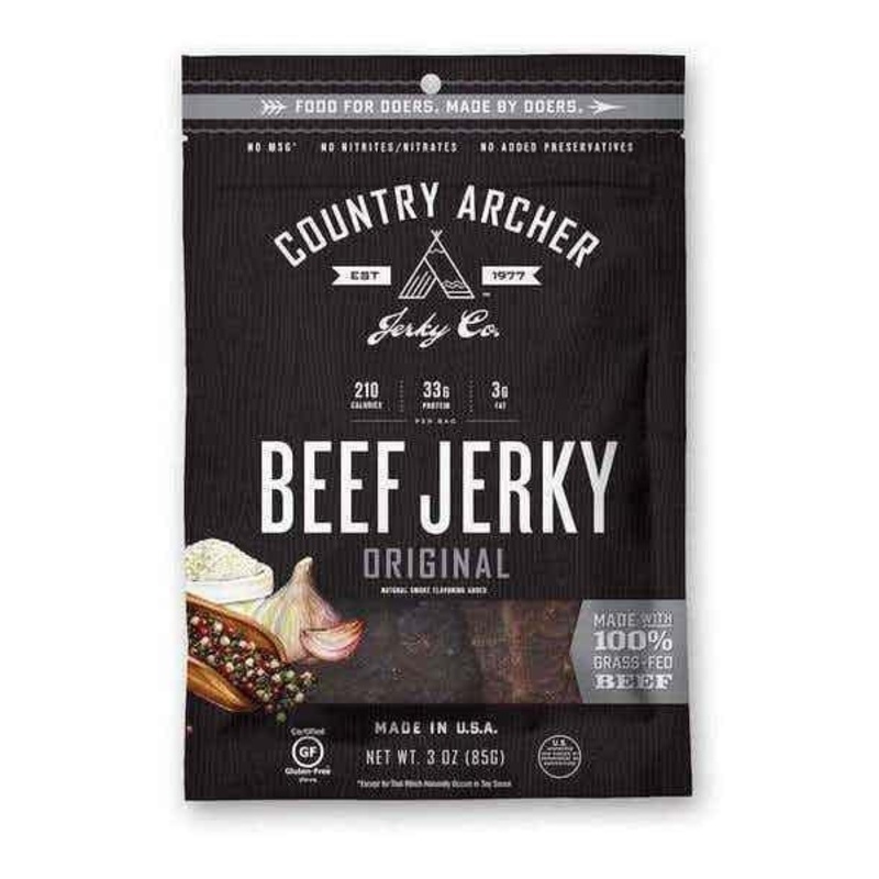 Misc Snacks Beef Jerky Country Archer 3oz Original