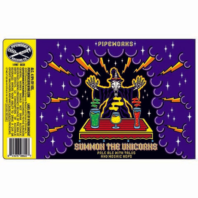 Pipeworks Summon the Unicorns Pale Ale 16OZ SINGLE CAN