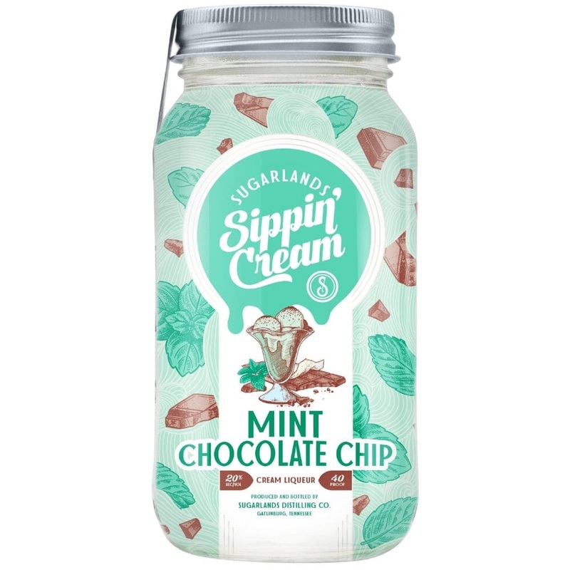 Sugarlands Mint Chocolate Chip Sippin’ Cream Liqueur