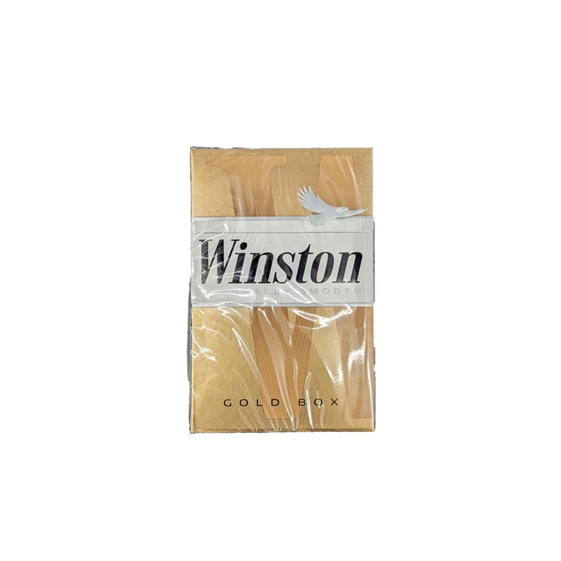 Winston Gold Box Carton