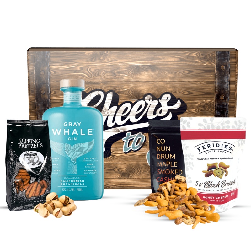 Gray Whale Gin and Tonic Gift Basket Cheers