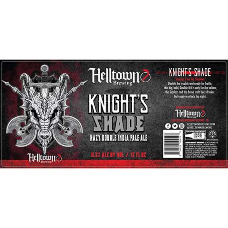 Helltown Knight’s Shade Hazy DIPA 12OZ SINGLE CAN