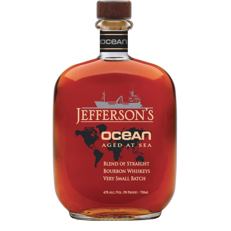 JEFFERSON’S STRAIGHT BOURBON OCEAN AGED AT SEA VOYAGE NO. 19 WHEATED MASH BILL 90 750ML 750ML